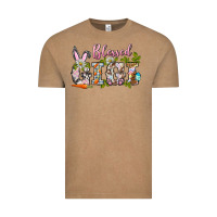 Vintage Coffee blessed gigi easter Vintage Tee - BarkalooDesign