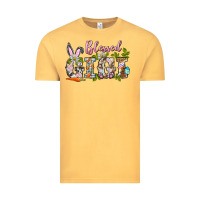 Vintage Mustard blessed gigi easter Vintage Tee - BarkalooDesign