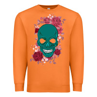 Carrot Skull with flowers Premium Sweatshirt - Bettercallsaul