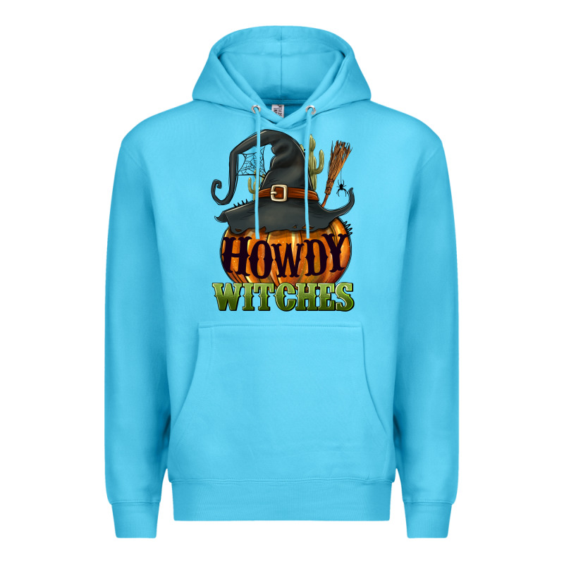 Howdy Witches Premium Hoodie by NancyCooperArtShop | Teevron