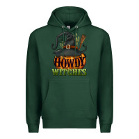 Sports Green Howdy witches Premium Hoodie - NancyCooperArtShop