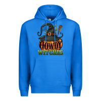 True Royal Howdy witches Premium Hoodie - NancyCooperArtShop
