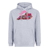 Heather Grey Pink Kentucky Heavyweight Hoodie - Bettercallsaul