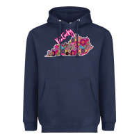 Navy Pink Kentucky Heavyweight Hoodie - Bettercallsaul