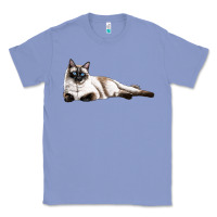 Colony Blue siamese Classic Tee - LillyAllenDesigns