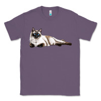 Lavender siamese Classic Tee - LillyAllenDesigns