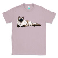 Lilac siamese Classic Tee - LillyAllenDesigns