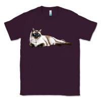 Plum siamese Classic Tee - LillyAllenDesigns