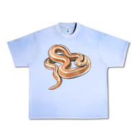 Grape Ice Rosy Boa Snake Illustrations Urban Heavy Tee - LillyAllenDesigns
