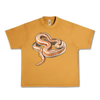 Peanut Butter Rosy Boa Snake Illustrations Urban Heavy Tee - LillyAllenDesigns