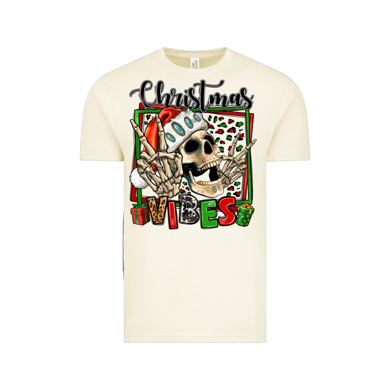 Christmas Vibes Skeleton Vintage Tee by Jasminsmagicworld | Teevron