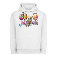 Pigment Lunar Rock Easter wine glasses Urban Hoodie - OliviaCreatesArt
