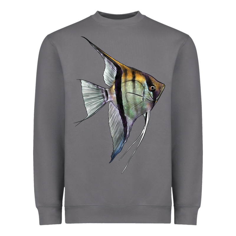 Angelfish Heavyweight Sweatshirt by LillyAllenDesigns | Teevron