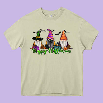 Happy Halloween Gnome Pumpkin Heavy Core Tee Designed By Ranaportraitstore