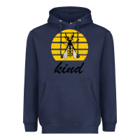 Navy Bee Kind Heavyweight Hoodie - Bettercallsaul