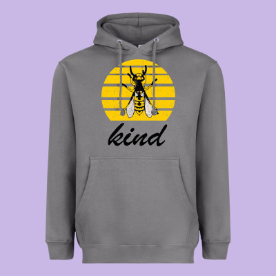 Bee Kind Heavyweight Hoodie Designed By Bettercallsaul