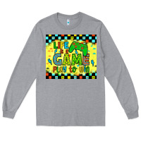 Heather Grey life is a game play to win Long Sleeve Tee - JahusDesignShop