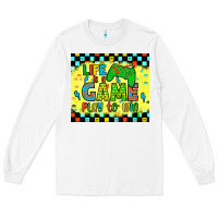 White life is a game play to win Long Sleeve Tee - JahusDesignShop