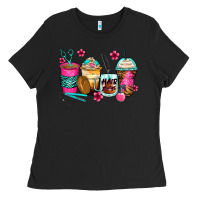 Black hairstylist coffee cups Ladies Tee - Zillion Design Studio