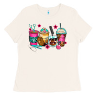 Bone hairstylist coffee cups Ladies Tee - Zillion Design Studio
