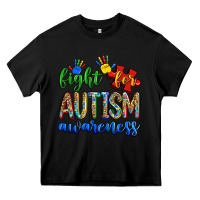 Black fight for autism awareness Heavy Core Tee - Zillion Design Studio