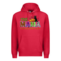 Cardinal This mama loves her spooky crew Premium Hoodie - NancyCooperArtShop