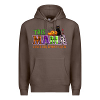 Coffee This mama loves her spooky crew Premium Hoodie - NancyCooperArtShop