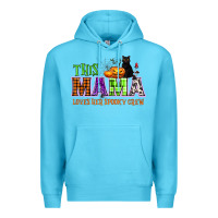 Ocean Blue This mama loves her spooky crew Premium Hoodie - NancyCooperArtShop