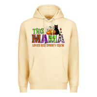 Pina Colada This mama loves her spooky crew Premium Hoodie - NancyCooperArtShop