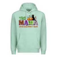 Seafoam This mama loves her spooky crew Premium Hoodie - NancyCooperArtShop