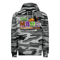 Slate Camo This mama loves her spooky crew Premium Hoodie - NancyCooperArtShop