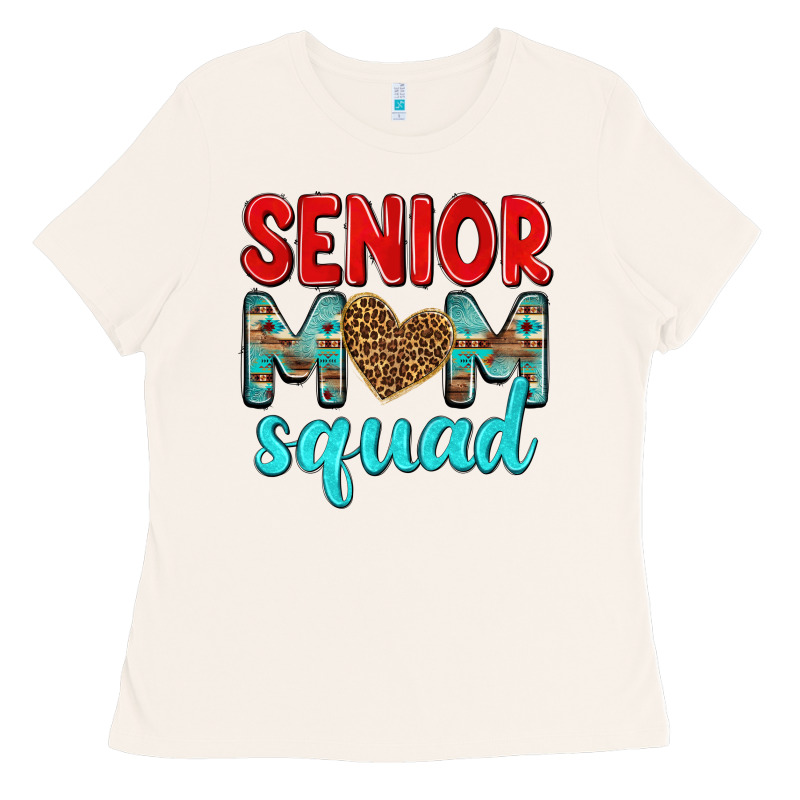 Senior Mom Squad Ladies Tee by texasbilliewilder | Teevron