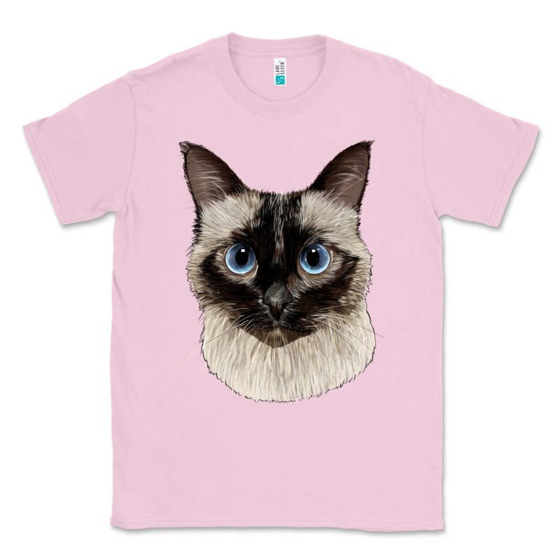 Siamese Face Classic Tee by LillyAllenDesigns | Teevron