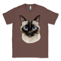 Chestnut siamese face Classic Tee - LillyAllenDesigns