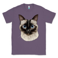Lavender siamese face Classic Tee - LillyAllenDesigns