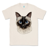 Natural siamese face Classic Tee - LillyAllenDesigns