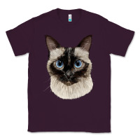 Plum siamese face Classic Tee - LillyAllenDesigns