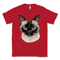 Red siamese face Classic Tee - LillyAllenDesigns