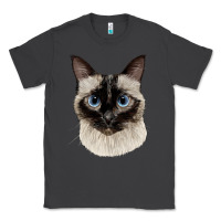 Smoke siamese face Classic Tee - LillyAllenDesigns