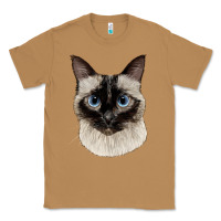 Toasted Coconut siamese face Classic Tee - LillyAllenDesigns