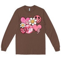 Chestnut retro valentines day Long Sleeve Tee - MaliasSmallBusiness