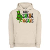 Pigment French Oak St. Patrick's Mister shenanigans Urban Hoodie - OliviaCreatesArt