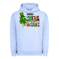 Pigment Grape Ice St. Patrick's Mister shenanigans Urban Hoodie - OliviaCreatesArt