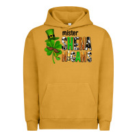 Pigment Peanut Butter St. Patrick's Mister shenanigans Urban Hoodie - OliviaCreatesArt