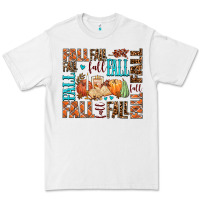 White fall fall  amd pumpkins Premium Tee - AdoDesignShop