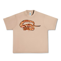 Copperhead Snake Illustrations Urban Heavy Tee | Teevron