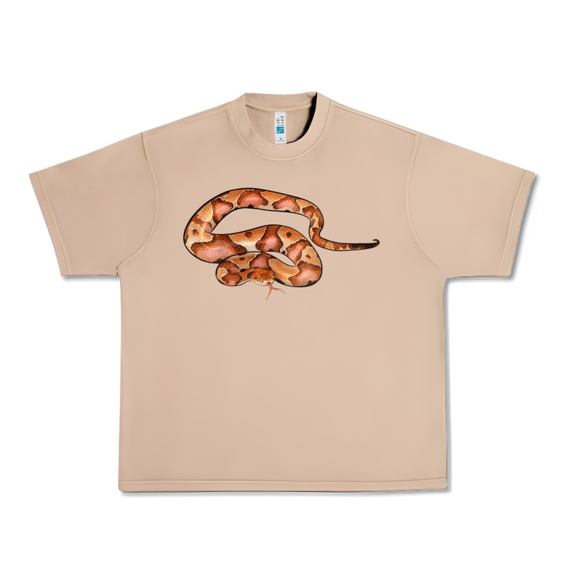 Copperhead Snake Illustrations Urban Heavy Tee by LillyAllenDesigns | Teevron