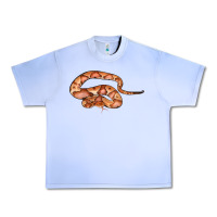 Grape Ice Copperhead Snake Illustrations Urban Heavy Tee - LillyAllenDesigns