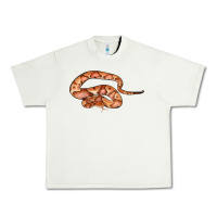 Pistachio Copperhead Snake Illustrations Urban Heavy Tee - LillyAllenDesigns