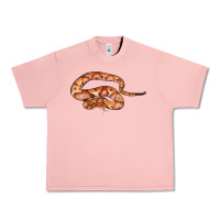 Salmon Copperhead Snake Illustrations Urban Heavy Tee - LillyAllenDesigns